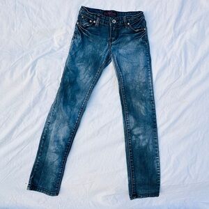 Girls LAD Skinny Blue Jeans size 10 (K)‎